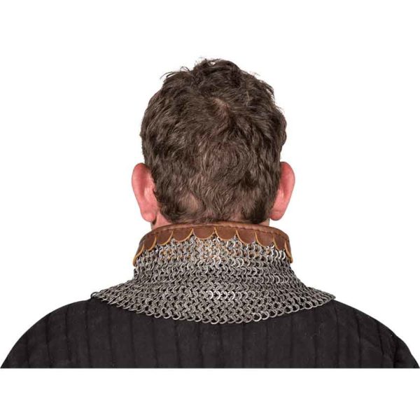 Flat Ring Wedge Rivet Chainmail Mantle