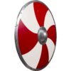 Viking Warriors Shield - Red and White
