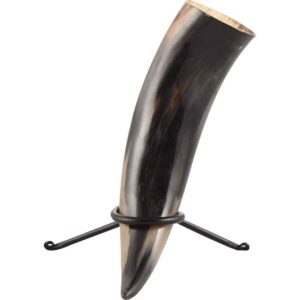 Valhalla Valknut Drinking Horn with Stand