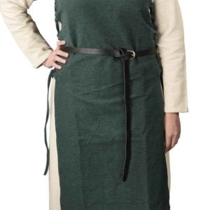 Medieval Leather Buckle Belt - Black