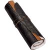 Black Rolled Leather Journal