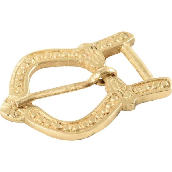 Ornate Brass Belt Buckle