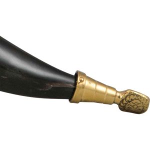 Rollo Drinking Horn with Leather Holder