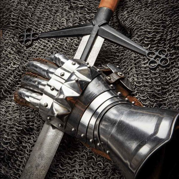 Knightly Medieval Gauntlets