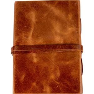 Scalloped Cover Medieval Leather Journal