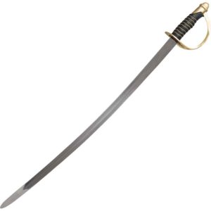 American Cavalry Officer's Steel Sword with Scabbard