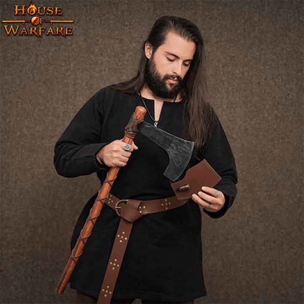 Viking Beard Axe with Sheath