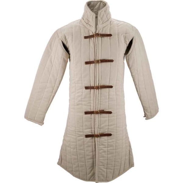 Medieval Gambeson - Ecru