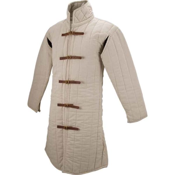 Medieval Gambeson - Ecru