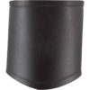 Simple Leather Wrist Cuff - Black
