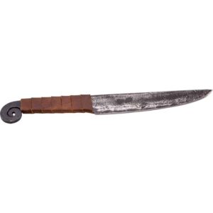 Scrolled Germanic Knife