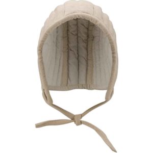 Quilted Arming Cap - Ecru