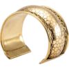 Embossed Brass Bangle