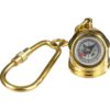 Brass Diving Helmet Compass Keychain