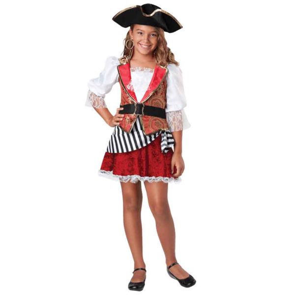 Girls Pretty Pirate Costume