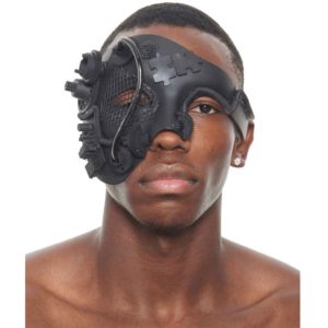 Black Steampunk Terminator Mask