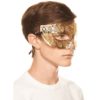 Gold Filigree Masquerade Mask