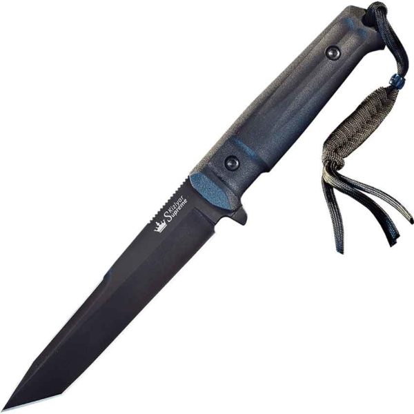 Aggressor Black Tactical Knife