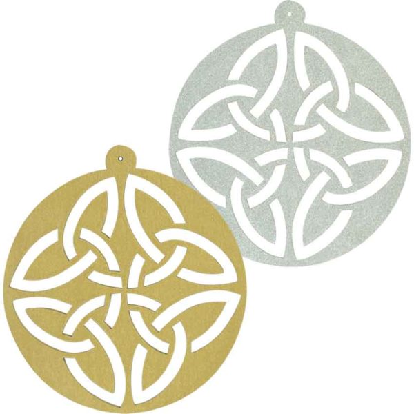 Circle Celtic Knot Ornament Set of 6
