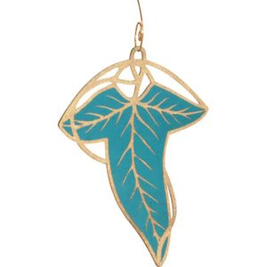 Elven Leaf Ornament - Set of 3