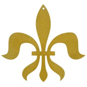 Fleur de Lis Ornament Set of 6
