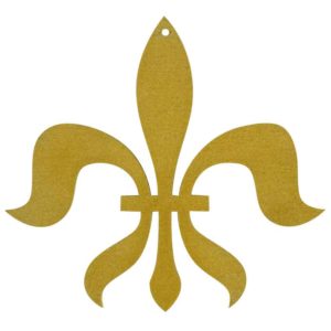 Fleur de Lis Ornament Set of 6