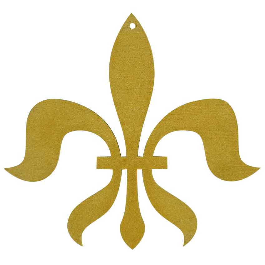 Fleur de Lis Ornament Set of 6