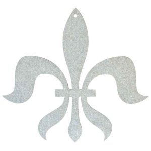 Fleur de Lis Ornament Set of 6