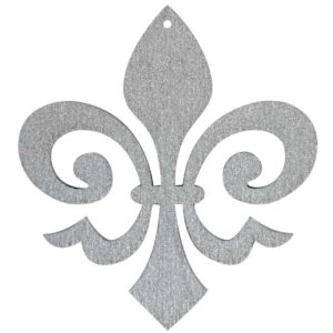 Fleur de Lis Ornament Set of 6