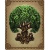 Celtic Tree Metal Sign