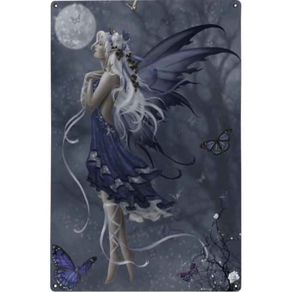Blue Nocturne Metal Fairy Sign