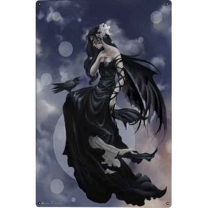 Dark Skies Metal Fairy Sign