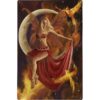 Fire Moon Metal Fairy Sign