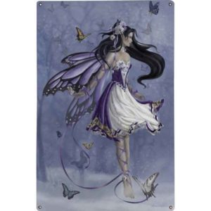 Violet Melody Metal Fairy Sign