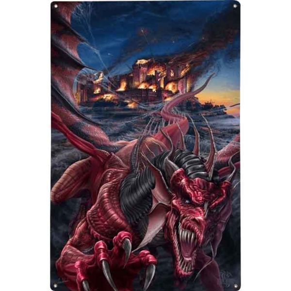 Dragons Night Metal Sign