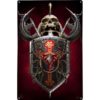 Dragon Shield Fantasy Metal Sign