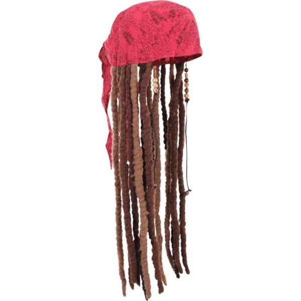 Jack Sparrow Scarf with Dreads