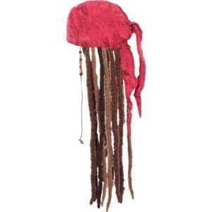 Jack Sparrow Scarf with Dreads