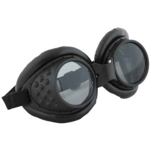 Black Radioactive Aviator Goggles