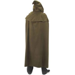 Green Elven Costume Cloak