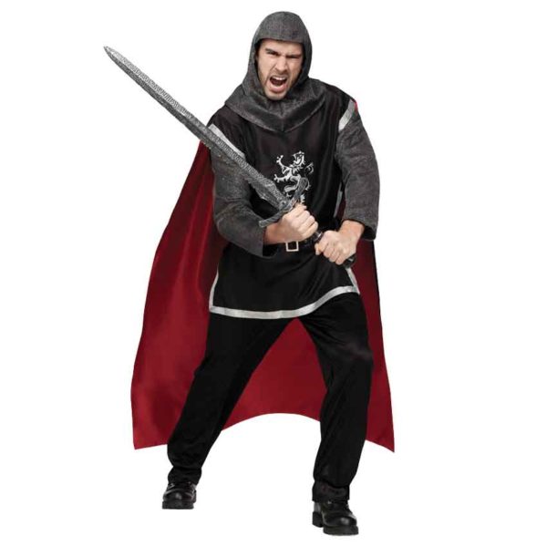 Medieval Dark Knight Mens Costume