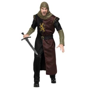 Medieval Valiant Knight Mens Costume