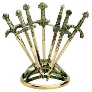 Miniature 7 Sword Display Stand by Marto