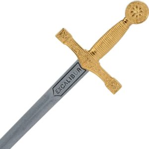 Miniature Gold Excalibur by Marto