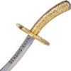 Miniature Gold Genghis Khan Sword by Marto