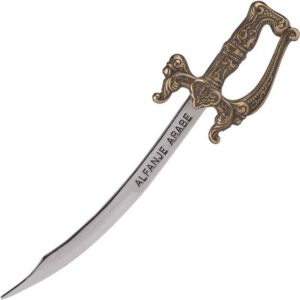 Miniature Bronze Arabian Cutlass by Marto