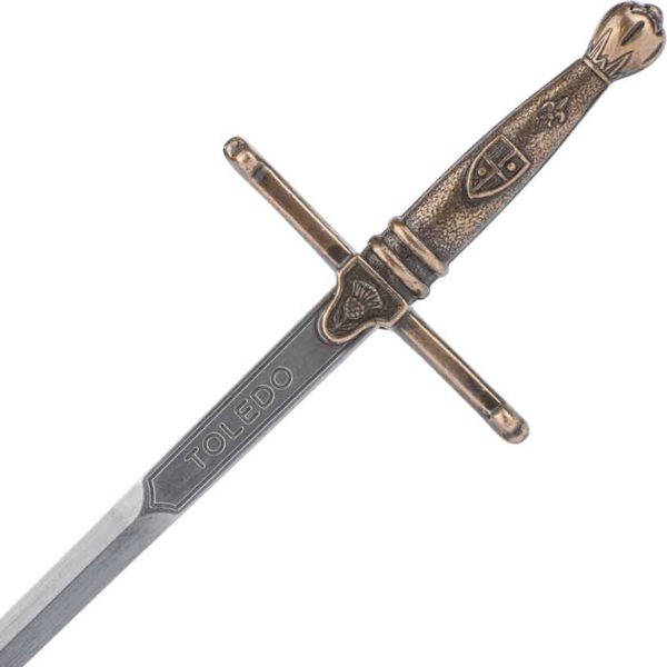 Miniature Bronze Toledo Sword by Marto