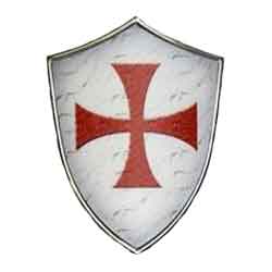 Miniature Knights Templar Shield by Marto