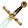 Gold Masonic Sword by Marto