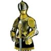 Miniature Gold 16th Century Spanish Armor with Sword by Marto